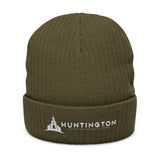 Huntington SDA Church Embroidered Ribbed Knit Beanie