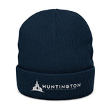 Huntington SDA Church Embroidered Ribbed Knit Beanie