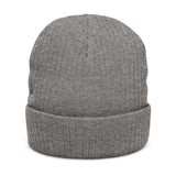 Huntington SDA Church Embroidered Ribbed Knit Beanie
