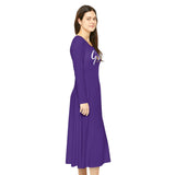 Goshen Women's Long Sleeve Dance Dress (AOP)