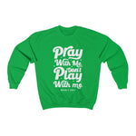 Hood N' Holy Pray With Me Men's Crewneck Sweatshirt