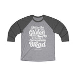 Hood N' Holy Communion Bread Women's 3\4 Raglan Tee