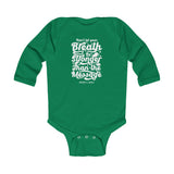 Hood N' Holy Your Breath Kidz T-Shirt Infant Long Sleeve Bodysuit