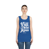 Hood N' Holy Y'all Need Jesus Men's Tank Top