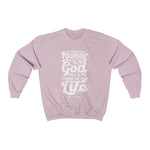 Hood N' Holy First Giving Honor Men's Crewneck Sweatshirt