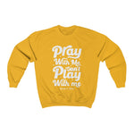 Hood N' Holy Pray With Me Men's Crewneck Sweatshirt