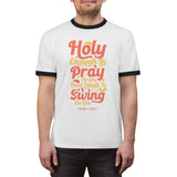 Hood N' Holy Swing On You Women's Ringer Tee