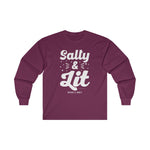 Hood N' Holy Salty & Lit Men' Long Sleeve Tee