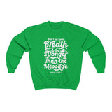 Hood N' Holy Your Breath Men's Crewneck Sweatshirt