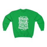 Hood N' Holy Your Breath Women's Crewneck Sweatshirt