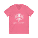 Cornerstone Unisex Jersey Short Sleeve V-Neck Tee