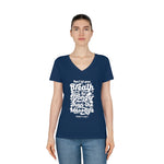 Hood N' Holy Your Breath Women's V-Neck T-Shirt