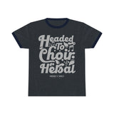 Hood N' Holy Choir Rehearsal Women's Ringer Tee