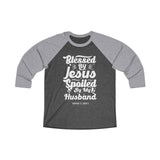 Hood N' Holy Spoiled By My Husband Women's Raglan Tee