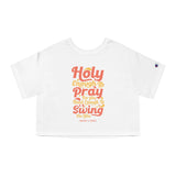 Hood N' Holy Swing On You Women's Crop Top