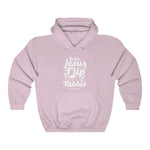 Hood N' Holy Flip Tables Women's Hooded Sweatshirt