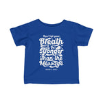 Hood N' Holy Your Breath Kidz T-Shirt Infant Fine Jersey Tee