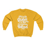 Hood N' Holy Communion Bread Men's Crewneck Sweatshirt