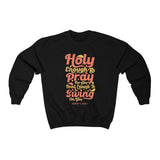 Hood N' Holy Swing On You Men's Crewneck Sweatshirt