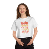 Hood N' Holy Swing On You Women's Crop Top