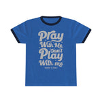 Hood N' Holy Pray With Me Women's Ringer Tee