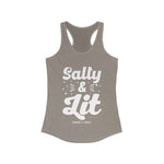 Hood N' Holy Salty & Lit Women's Racerback Tank Top