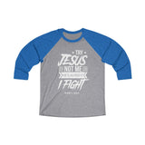 Hood N' Holy Try Jesus Not Me Women's Raglan Tee