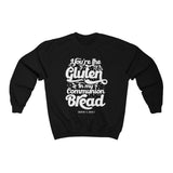 Hood N' Holy Communion Bread Men's Crewneck Sweatshirt