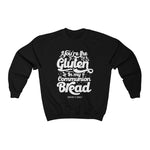 Hood N' Holy Communion Bread Women's Crewneck Sweatshirt