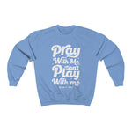 Hood N' Holy Pray With Me Men's Crewneck Sweatshirt