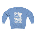 Hood N' Holy Pray With Me Women's Crewneck Sweatshirt