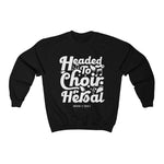 Hood N' Holy Choir Rehearsal Women's Crewneck Sweatshirt