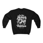 Hood N' Holy Flip Tables Men's Crewneck Sweatshirt