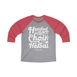 Hood N' Holy Choir Rehearsal Women's Raglan Tee