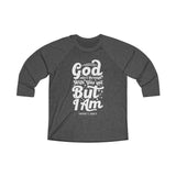 Hood N' Holy God Ain't Through With You Yet Men's Raglan Tee