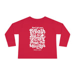 Hood N' Holy Your Breath Kidz T-Shirt Long Sleeve Tee