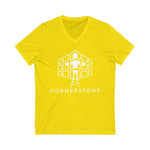 Cornerstone Unisex Jersey Short Sleeve V-Neck Tee