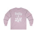 Hood N' Holy Salty & Lit Men' Long Sleeve Tee