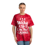 Hood N' Holy I Woke Up Like This Men's Tie-Dye Tee, Crystal