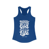 Hood N' Holy First Giving Honor Women's Tank Top