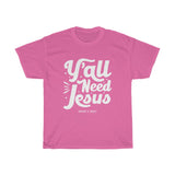Hood N' Holy Y'all Need Jesus Men's T-Shirt