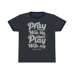 Hood N' Holy Pray With Me Women's Ringer Tee