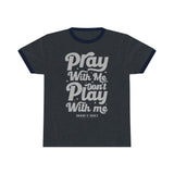 Hood N' Holy Pray With Me Women's Ringer Tee