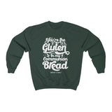 Hood N' Holy Communion Bread Men's Crewneck Sweatshirt