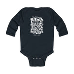 Hood N' Holy Your Breath Kidz T-Shirt Infant Long Sleeve Bodysuit