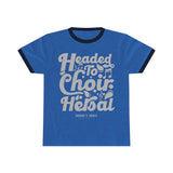 Hood N' Holy Choir Rehearsal Women's Ringer Tee