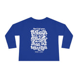 Hood N' Holy Your Breath Kidz T-Shirt Long Sleeve Tee