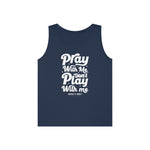 Hood N' Holy Pray With Me Men's Tank Top