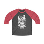 Hood N' Holy God Ain't Through With You Yet Men's Raglan Tee