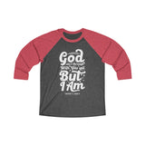 Hood N' Holy God Ain't Through With You Yet Men's Raglan Tee